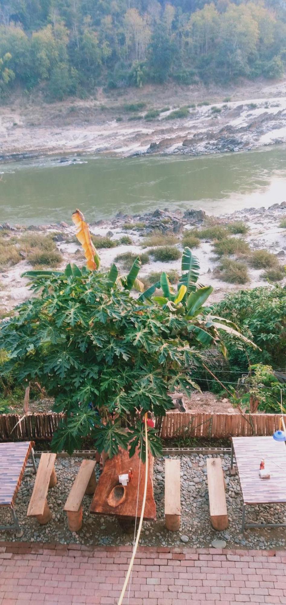Muang Pakbèng Villa Mekong Guesthouse חדר תמונה