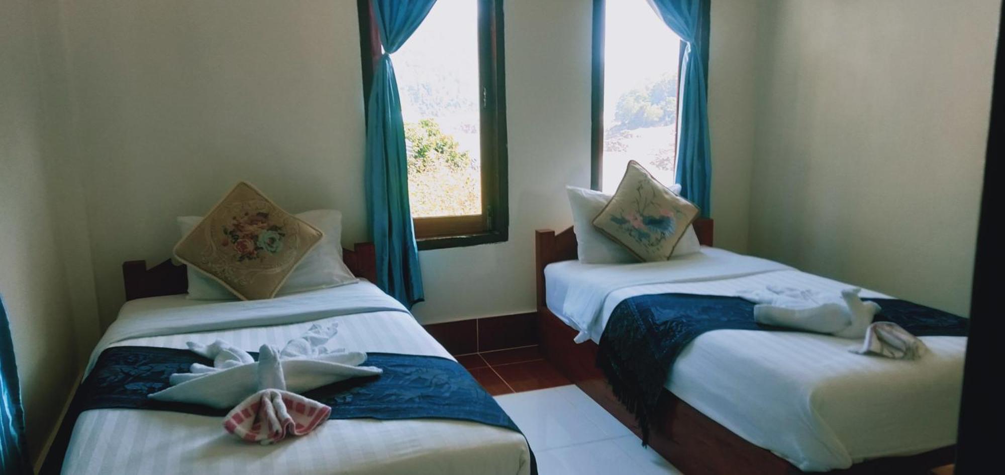 Muang Pakbèng Villa Mekong Guesthouse חדר תמונה