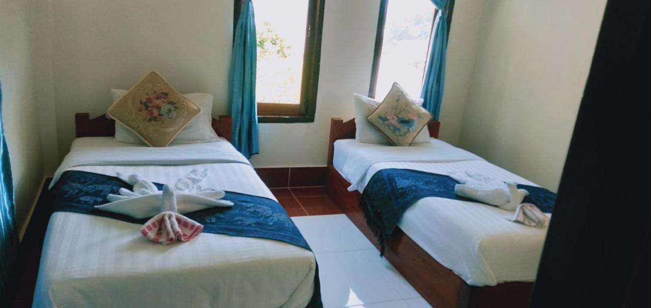 Muang Pakbèng Villa Mekong Guesthouse חדר תמונה